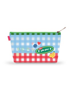 Seen PVC Pouch, Gingham  - Image 1