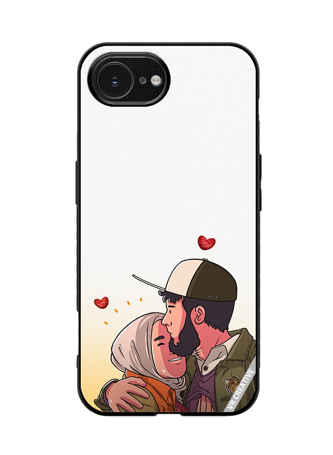 Protective Case Cover For Apple iPhone 16e Love Design Multicolour