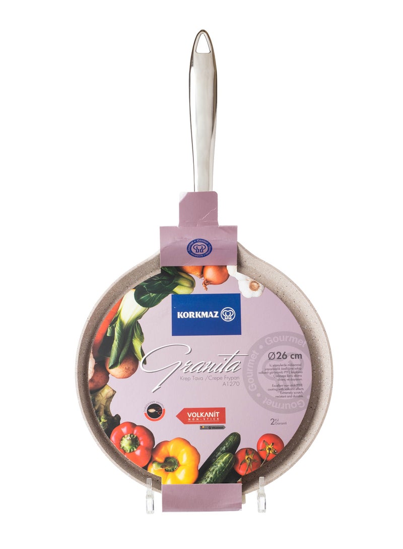 Korkmaz Korkmaz Turkish Crepe Pan 26cm - Image 3