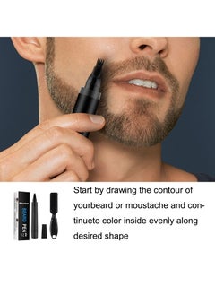 EELHOE Beard Filler Pen Kit Dark Brown  - Image 2