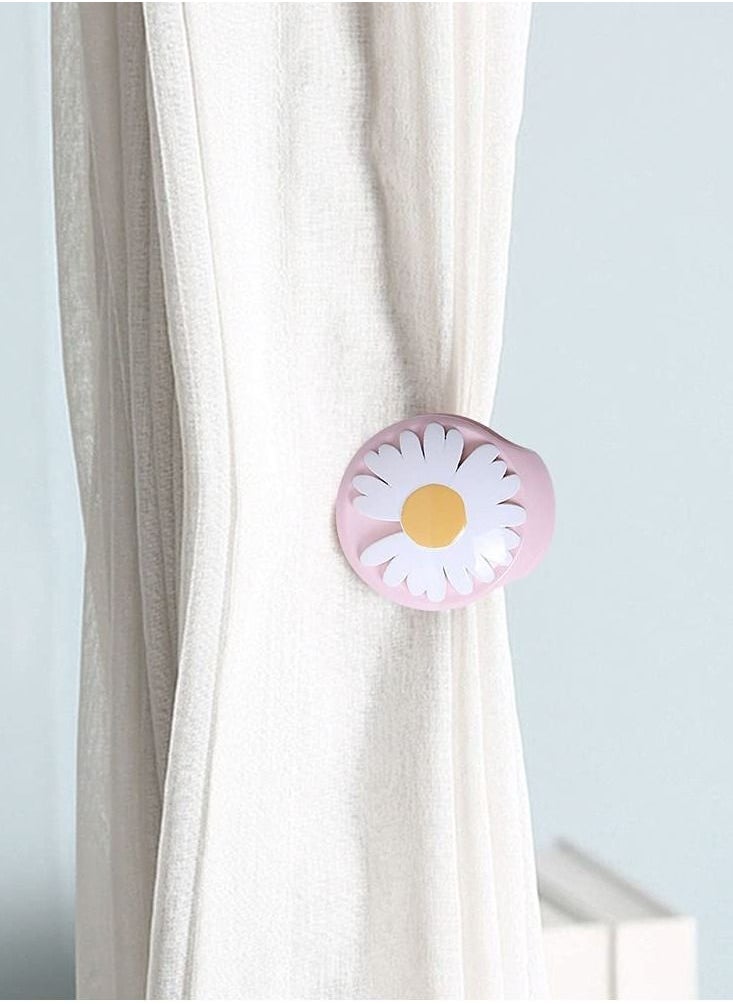 SYOSI - Quilt Clips, Duvet Cover Clips, 8 Pcs Daisy Shape Needle Free Comforter Fasteners Anti-Slip Duvet Cover Clips High Elasticity Comforter Clamps Grippers Clip to Keep Duvet in Place - Image 1