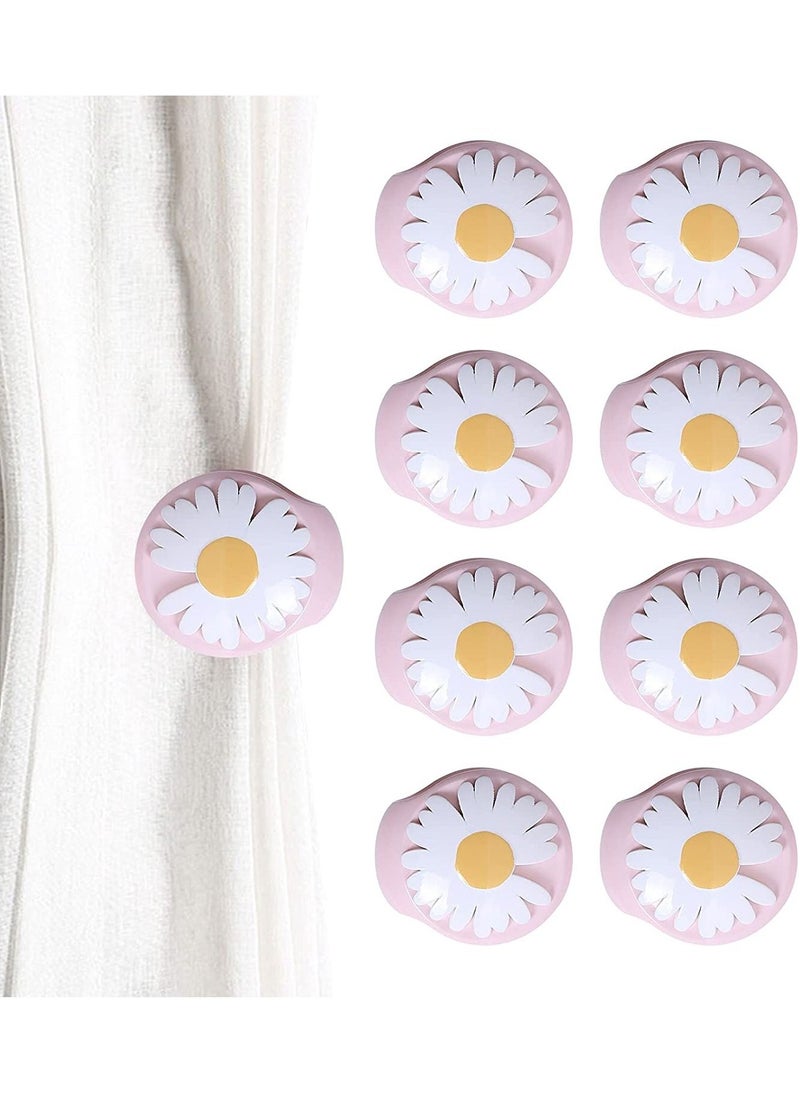 SYOSI - Quilt Clips, Duvet Cover Clips, 8 Pcs Daisy Shape Needle Free Comforter Fasteners Anti-Slip Duvet Cover Clips High Elasticity Comforter Clamps Grippers Clip to Keep Duvet in Place - Image 1