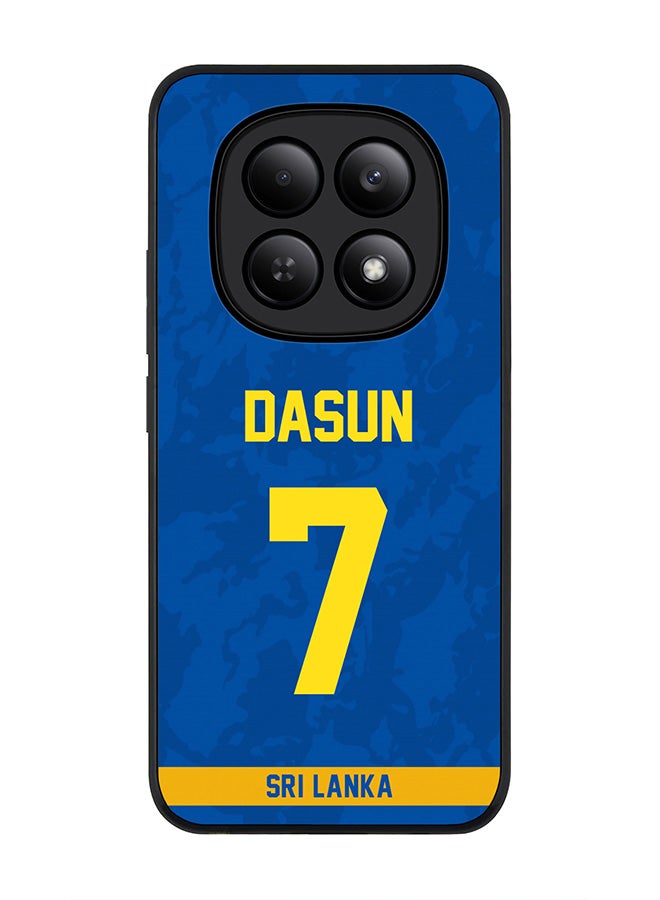 For Xiaomi Redmi Note 15 4G Case,Slim fit Camera Protection, Shockproof Thin Phone cover  - Sri lanka Dasun Shanaka, Jersey No 7