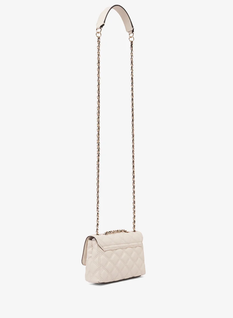 GUESS Giully II Mini Convertible Flap Over Crossbody Bag