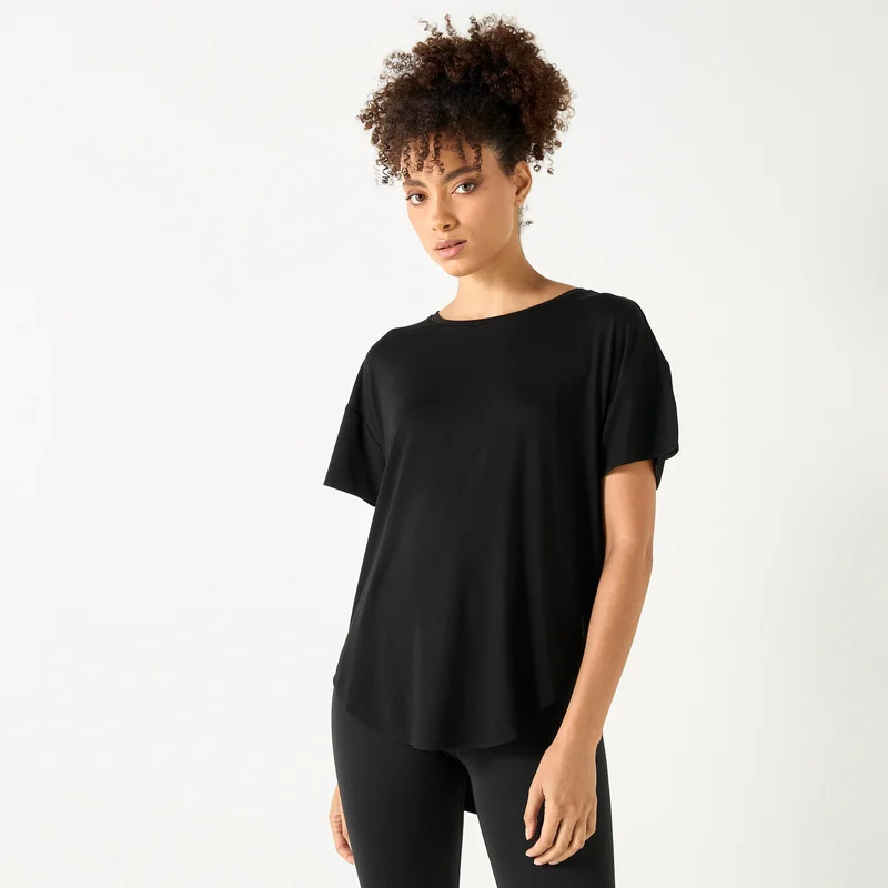 ADOT by Splash Crew Neck T-shirt with Short Sleeves