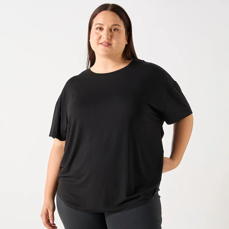 ADOT by Splash Crew Neck T-shirt with Short Sleeves