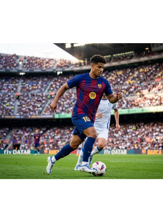 Toyland Men’s Barcelona Football Jersey Set – Sports T-Shirt & Shorts Kit-XXL - Image 4