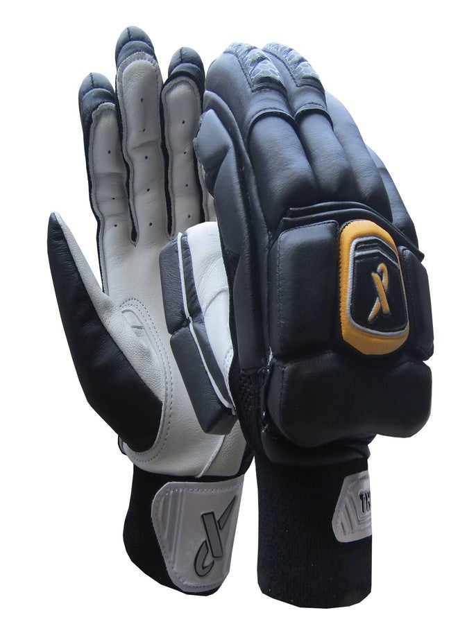 THRAX Pursuit (Exclusive) Cricket Batting Gloves Black Color (Mens Size Right-Handed) - Image 1