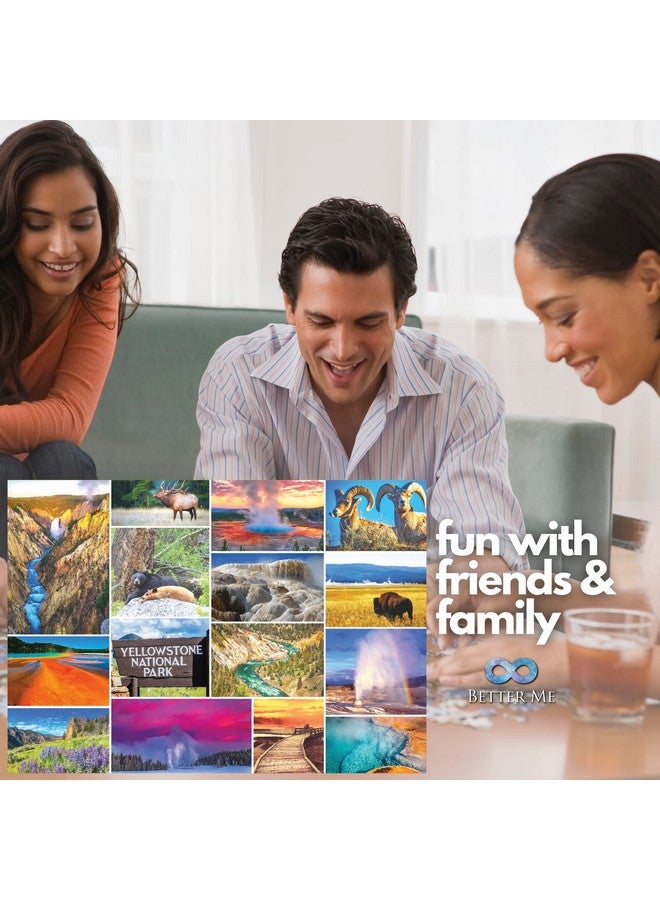 Better Me Yellowstone National Park 1000 Piece Puzzle - Usa National Park Puzzle Ideal For Hikers, Travelers, Adults, Teens & Family - Great National Park Gifts - Image 3