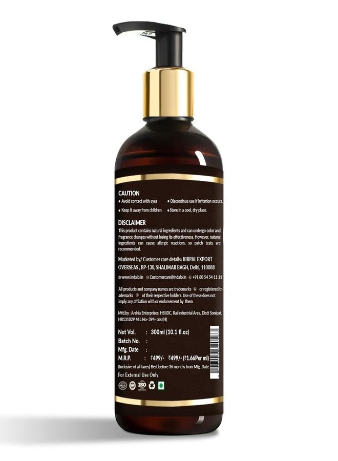 Indalo Luxury Arabic Oud Refreshing Shower Gel Infused with Vitamin-E & Saffron (300 ml) - Image 2