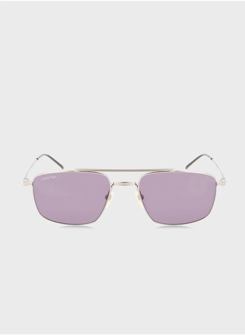 CALVIN KLEIN Ck22111Ts-45 Aviator Sunglasses