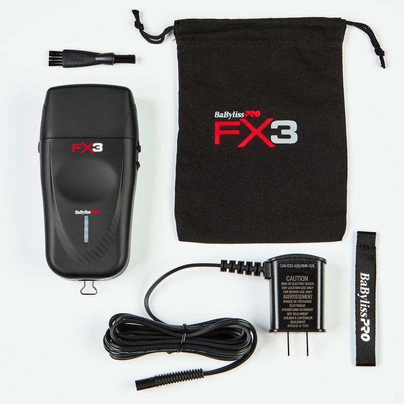 BaBylissPRO Barberology Double Foil Shaver FXX3SB FX3 Professional High-Speed Electric Shaver - Image 2