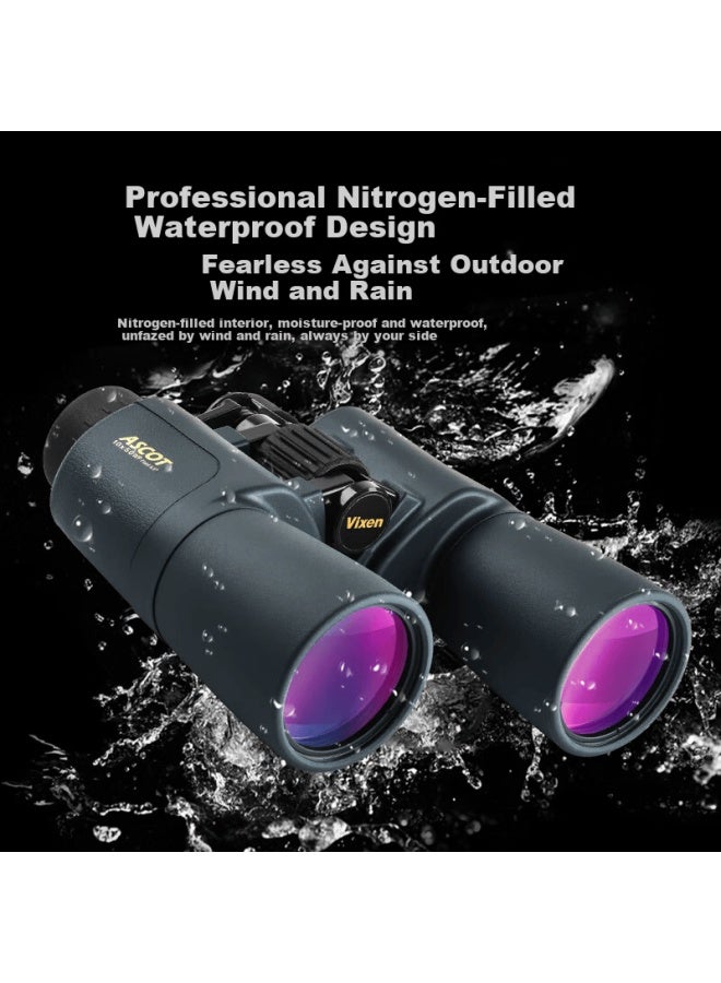Vixen Japan Imported Binoculars 10x50 High Power Hd Professional Outdoor Waterproof Moon Viewing - Elegant Series - Image 2