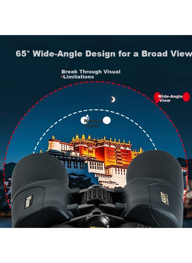 Vixen Japan Imported Binoculars 10x50 High Power Hd Professional Outdoor Waterproof Moon Viewing - Elegant Series - Image 3