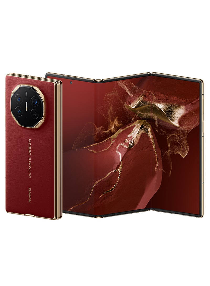 HUAWEI Mate XT Ultimate Design Triple Fold Dual SIM Red 16GB RAM 512GB With Gifts - Middle East Version - Image 2