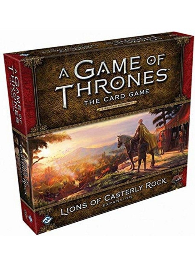 Fantasy Flight Games A Game of Thrones LCG Second Edition: Lions of Casterly Rock - Image 1