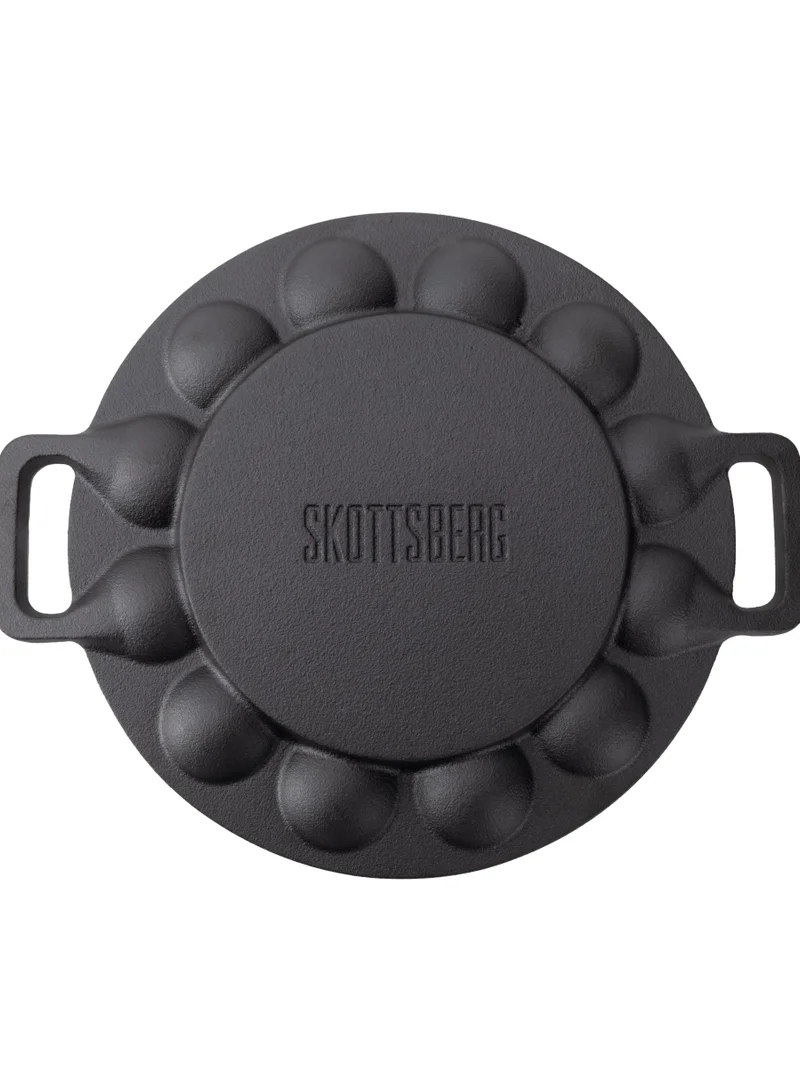 Skottsberg Skottsberg - Cast Iron Small pancakes pan 24cm round, with 19 "holes"