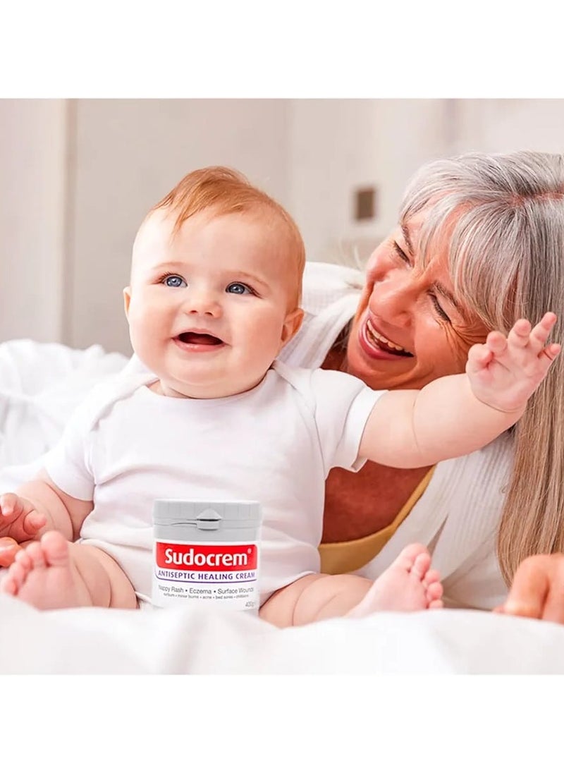 Sudocrem Antiseptic Healing Cream 250g – Pack of 6 | Advanced Skin Repair Formula for Cuts, Burns, Dryness, Rashes & Infections | Fast Healing, Gentle & Effective | Family-Size Skin First Aid Cream  - Image 4