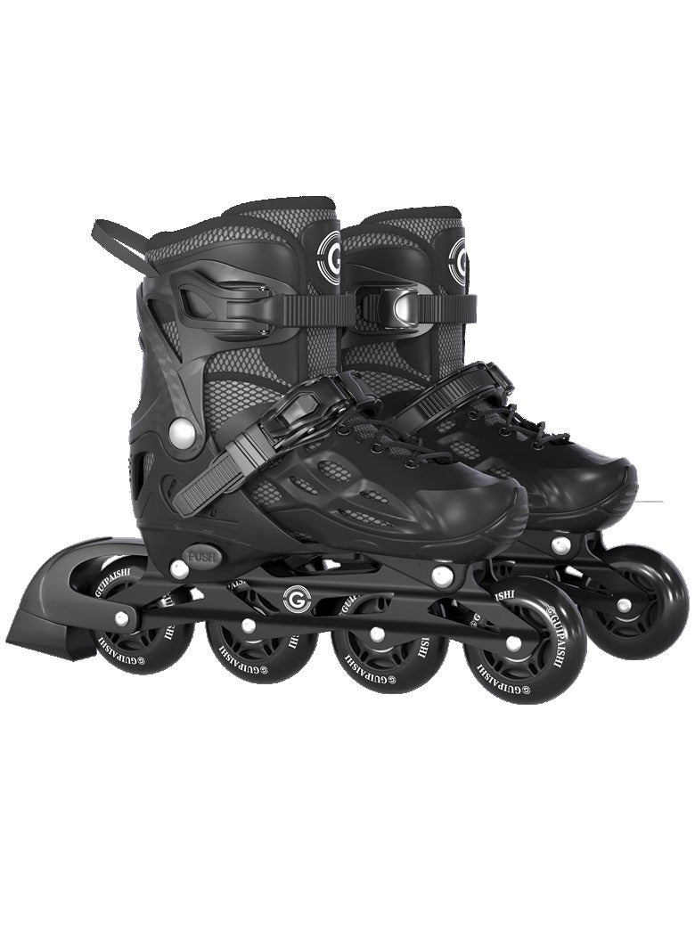 GUIPAISHI Adjustable Inline Skates for Kids Beginner Inline Skates for Girls and Boys Roller Skates Blades - Image 1