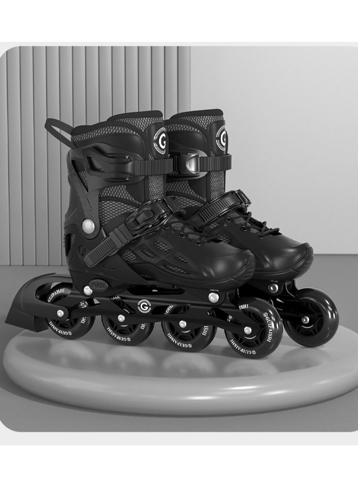 GUIPAISHI Adjustable Inline Skates for Kids Beginner Inline Skates for Girls and Boys Roller Skates Blades - Image 3