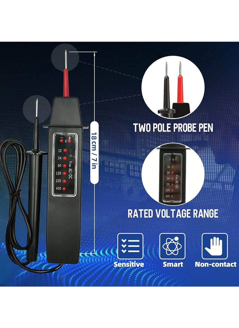 Generic - Electric Circuit Tester Non Contact AC/DC Voltage Test Pen 6-400V With LED Display - Image 1