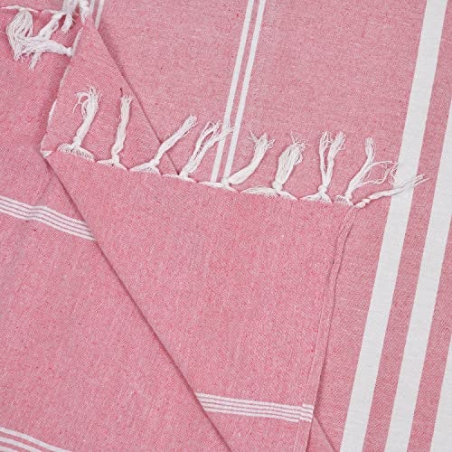 Värde 210 TC Printed Double Bedsheet with 2 Pillow Cover | Queen Size | Handloom Cotton Bedsheets for Double Bed | Double Bedsheet for Summer | Size 90X100 Inches 7.5x8.3 Feet | Pink - Image 4