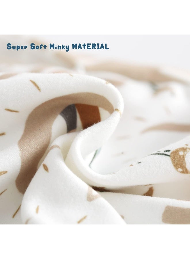 GRSSDER Nursing Pillow Cover Stretchy Minky Removable Nursing Covers for Breastfeeding Pillows, Ultra Soft Comfortable Slipcover for Boy and Girls, Cute Rainbow Pattern - Image 5