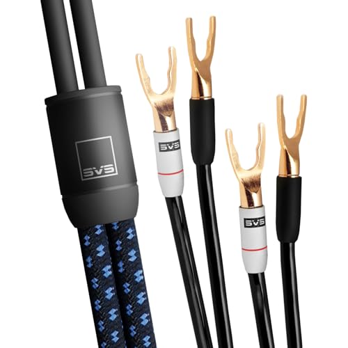 SVS SoundPath Ultra Bi-Wire Speaker Cable with Banana Connectors – Each (10 ft.) - Image 1