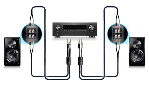 SVS SoundPath Ultra Bi-Wire Speaker Cable with Banana Connectors – Each (10 ft.) - Image 5