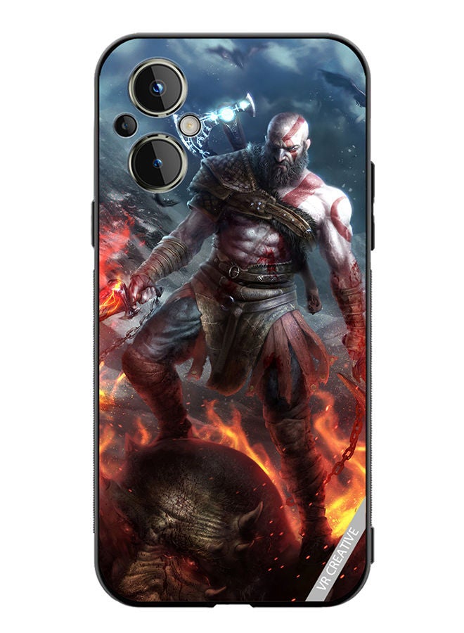 VR CREATIVE Protective Case Cover For OnePlus Nord N20 5G Kratos God Of War Game Design Multicolour - Image 1
