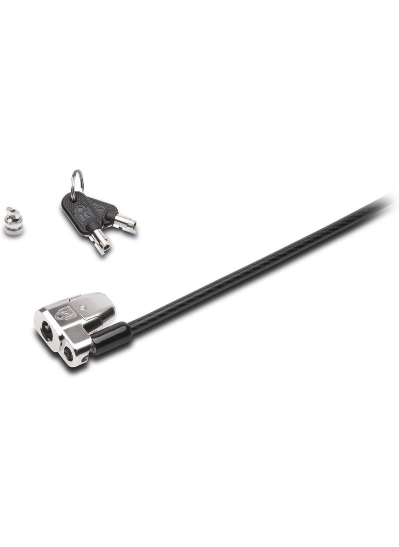 Kensington Kensington ClickSafe 20 Keyed Cable Lock for Laptops  Other Devices K64435WW Black  - Image 2