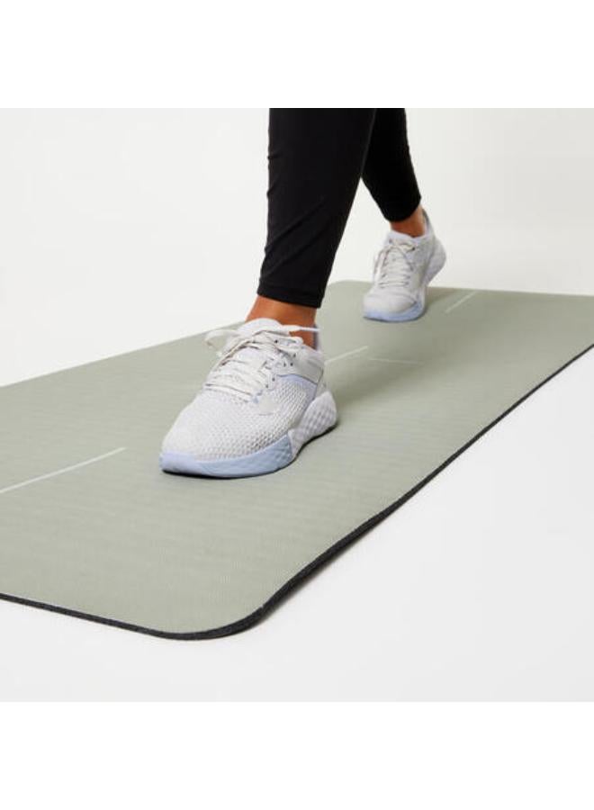 دوميوس سجادة تمارين بيلاتس 170 سم × 58 سم × 8 ملم - أخضر فاتح - Image 2