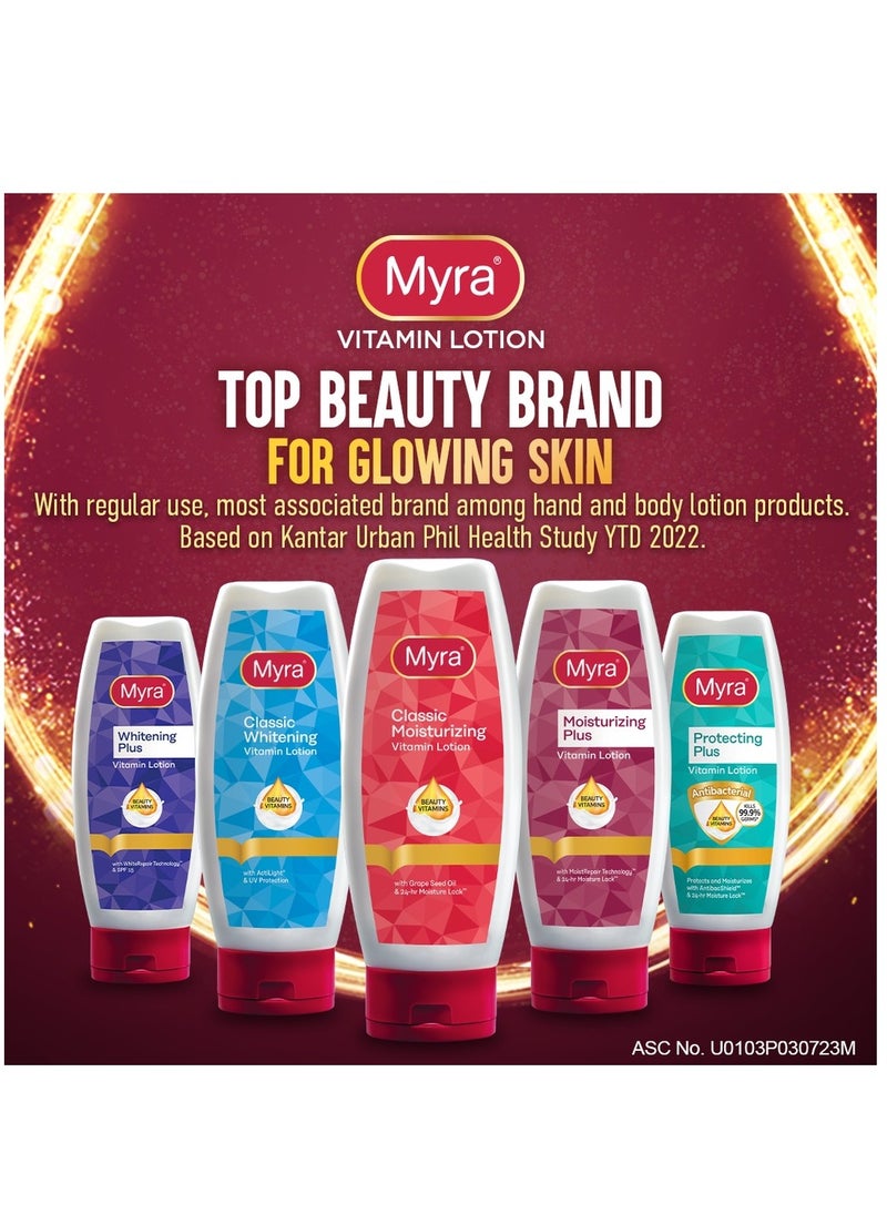 Myra - Classic Moisturizing Plus Vitamin Lotion 200ml - Image 1