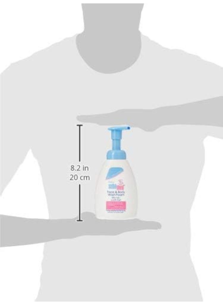 Sebamed Face & Body Wash Foam 400ml – pH 5.5 Soap-Free Foaming Cleanser for Sensitive Skin - Image 4