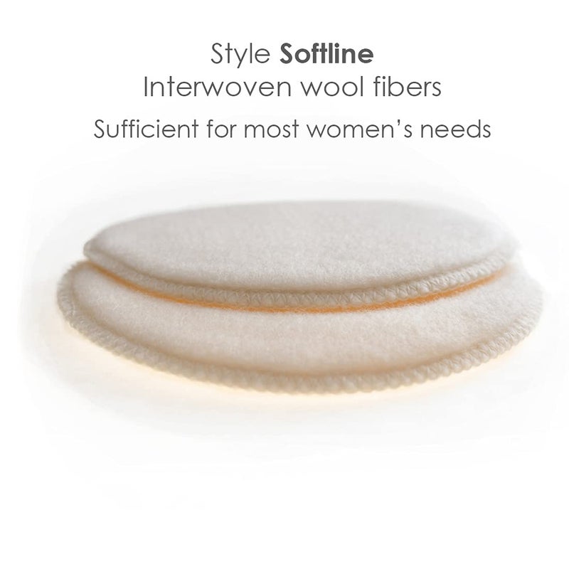 لاناكير Merino Wool Nursing Pads, Style Softline, Regular Thickness, Size XS - 5 in. Diameter - Image 5
