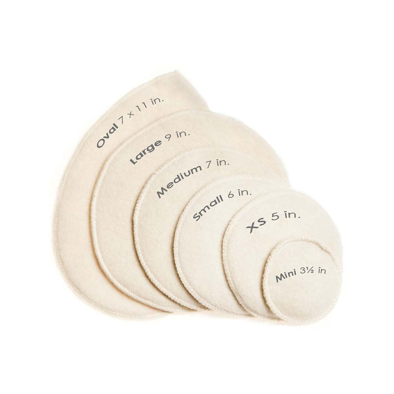 لاناكير Merino Wool Nursing Pads, Style Softline, Regular Thickness, Size XS - 5 in. Diameter - Image 4