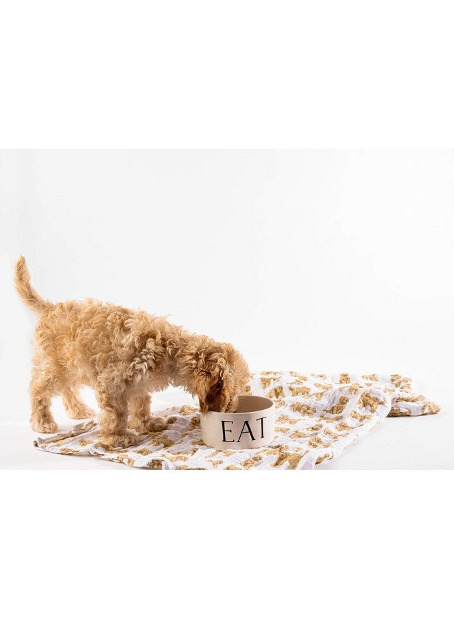 Mud Pie Golden Doodle Print Baby Swaddle Blanket, 47" x 47", - Image 5