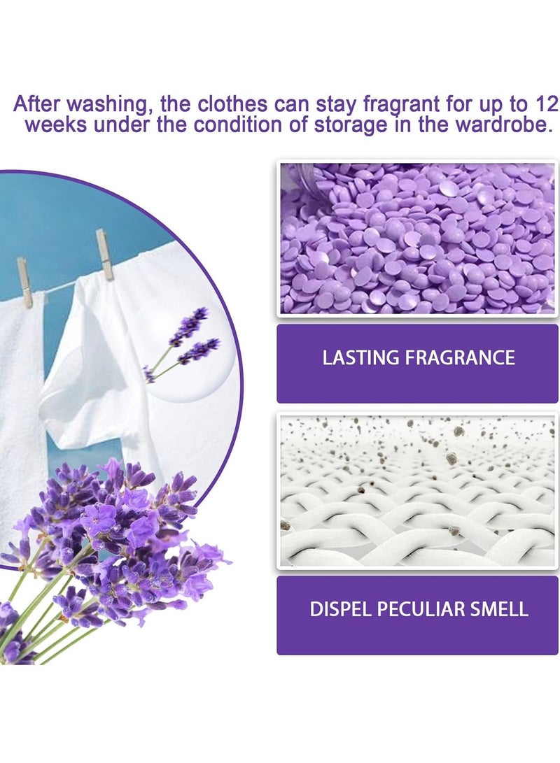 EELHOE Laundry Booster Beads Lavender Fragrance Lasting 6 Weeks Washer Beads, 30g - Image 3