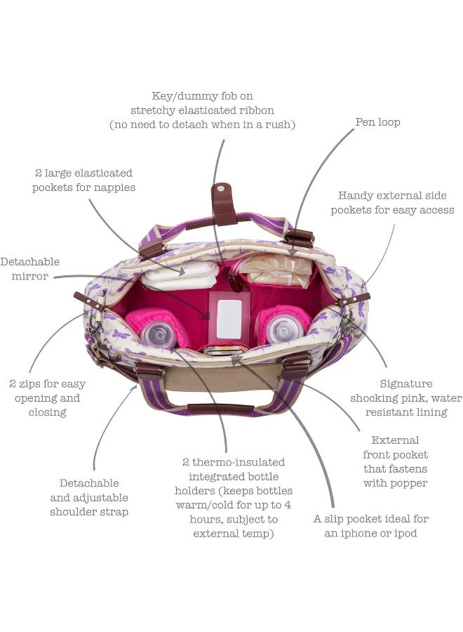 Pink Lining Yummy Mummy Wise Owl Satchel - Image 4