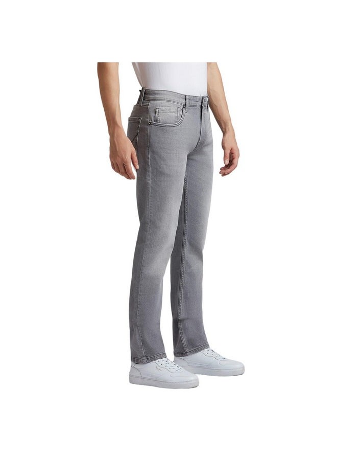 Pepe Jeans - Pepe Jeans Men's Mid Rise Slim Fit Jeans Grey Used - Image 1