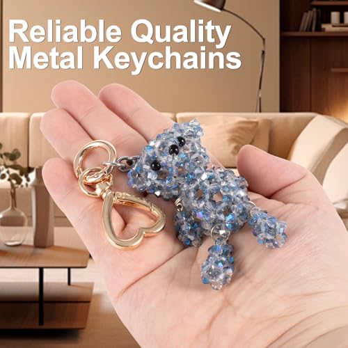 Winsyison 2pcs Double Opening Keychain Clip, Heart Spring Snap Hooks for Lanyards DIY Crafts Making, Zinc Alloy Swivel Keychain Clasp for Camping Hiking Travelling- Gold - Image 4