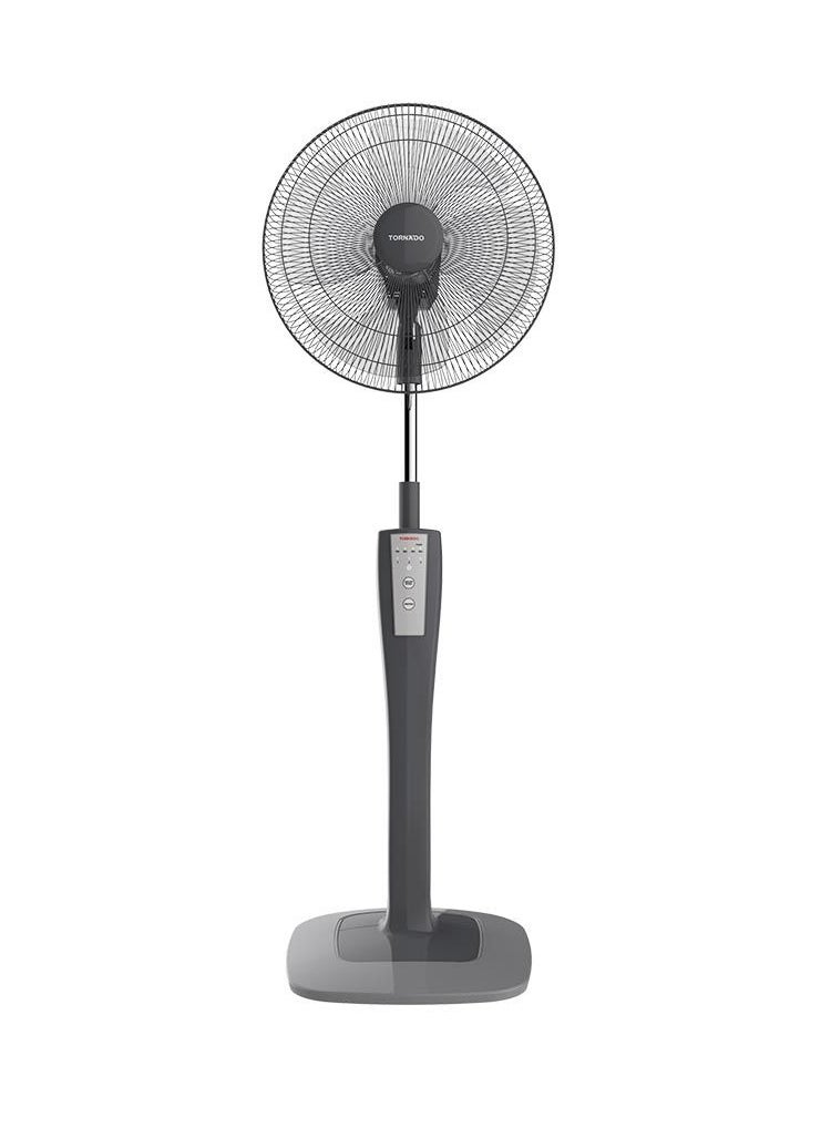 TORNADO Stand Fan 16 Inch 4 Blades Grey TSF-75G 