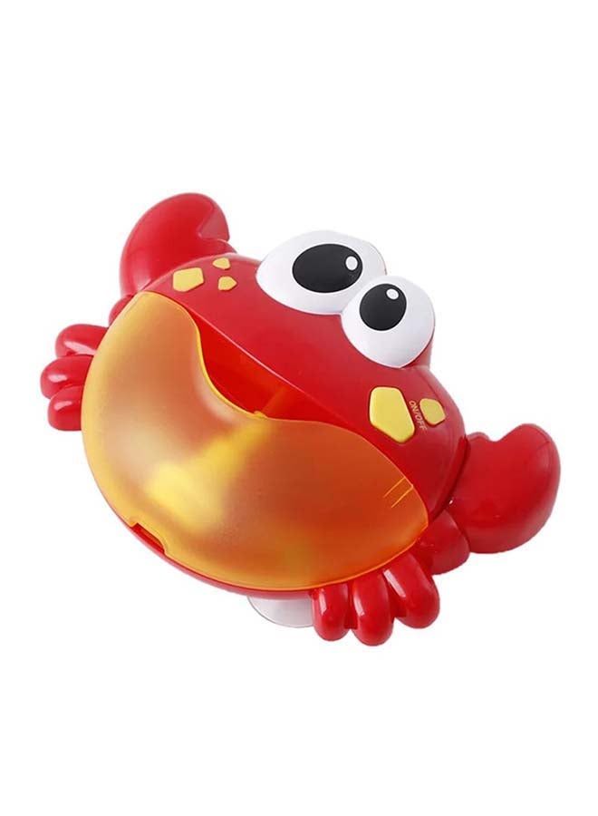 Sharpdo Crab Bubble Maker Bath Toy Red/Yellow 23 x 15.5cm - Image 1