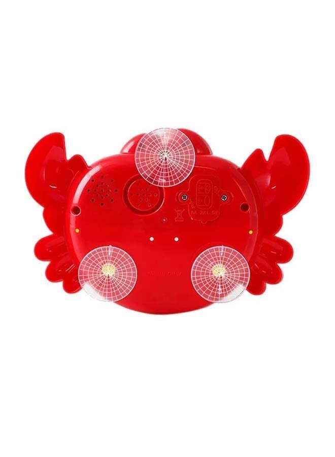 Sharpdo Crab Bubble Maker Bath Toy Red/Yellow 23 x 15.5cm - Image 2