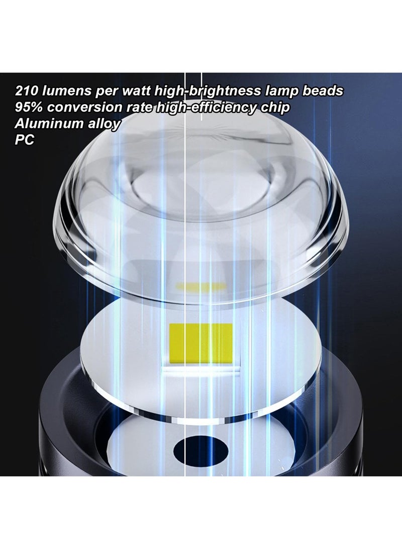 Small Outdoor Led Flashlights Type-c Potable Rechargeale Mini Camping Searchlight Durable Waterproof Flashlight for Hiking - Image 4