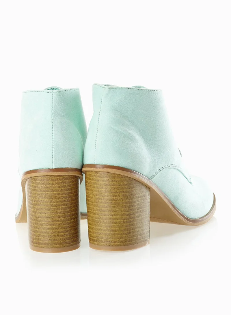 Qupid Varsity Lace Up Boots