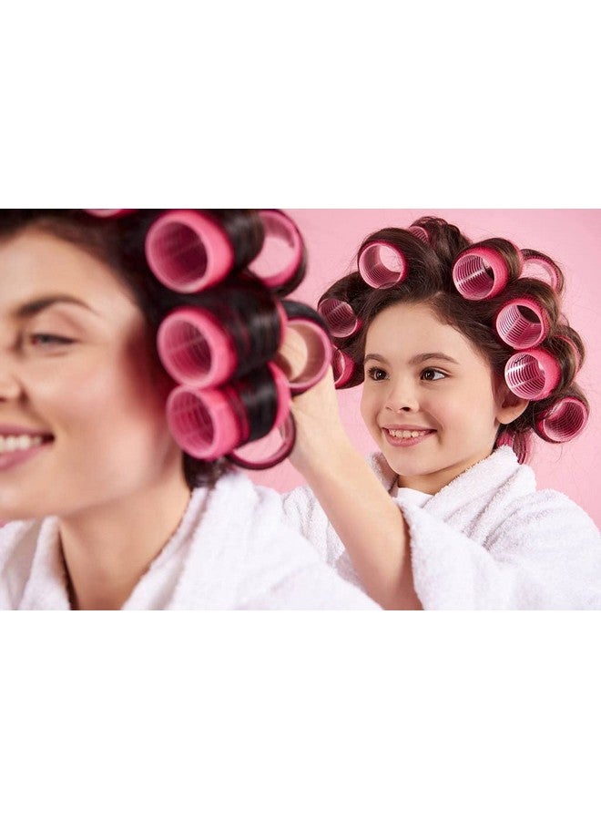 BESSEEK Hair Rollers, 12 Pack Self Grip Salon Hairdressing Curlers, DIY Curly Hairstyle,Colors May Vary (Medium PLUS) - Image 4