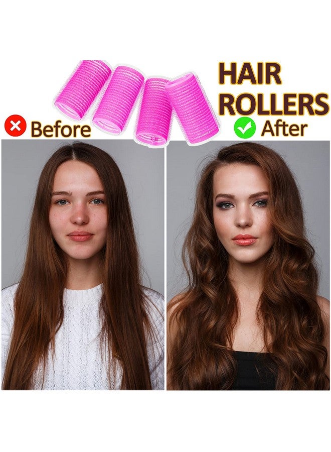 BESSEEK Hair Rollers, 12 Pack Self Grip Salon Hairdressing Curlers, DIY Curly Hairstyle,Colors May Vary (Medium PLUS) - Image 5