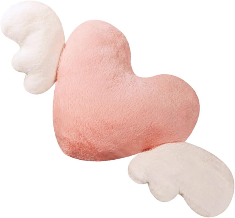 VOSAREA Heart Shape Plush Pillow for Soft Stuffed for Versatile Throw Pillow for Room Decor Birthday and Cozy Sleep Companion - Image 1
