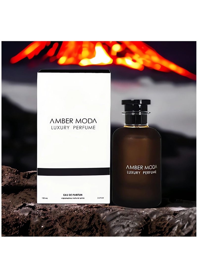 إمبر - آمبر مودا او دو بيرفيوم للجنسين - 100مل( شبيه عطر اومبري نوماد من دار لويس فيتون ) - Image 1